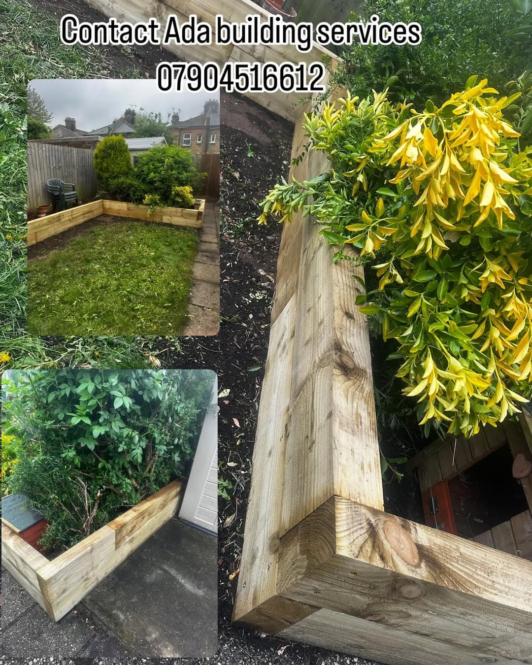 Landscaping and garden transformation
